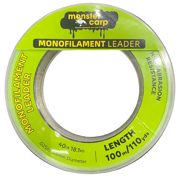 Monster Carp Monofilament Leader