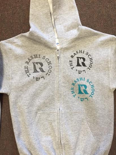 Adult Zip Up Hooded Sweatshirt