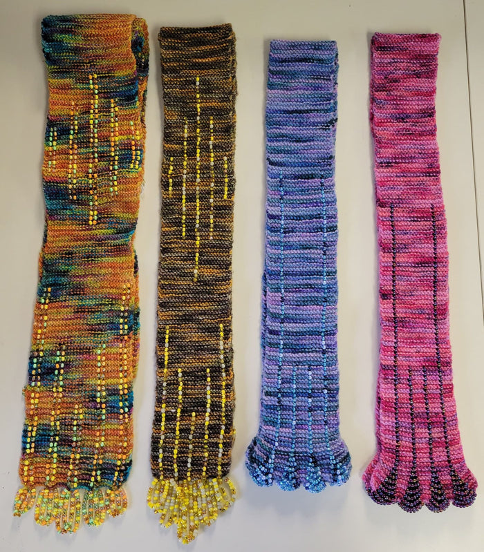 Beaded Elegance Scarves