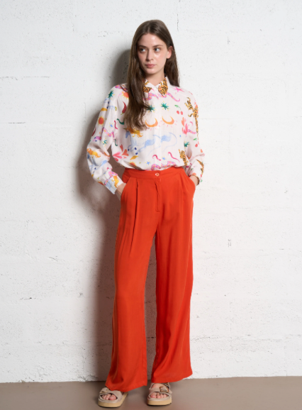 Camilla Blouse Tigre (La Petite)