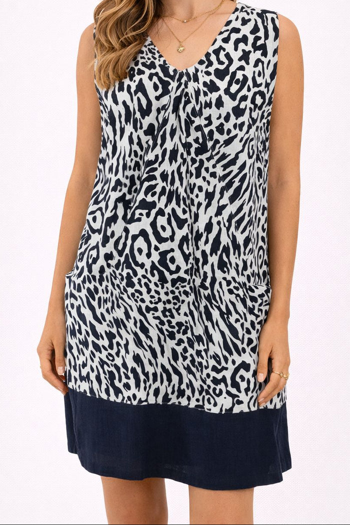 Cape Shift Animal Dress (Gordon Smith)