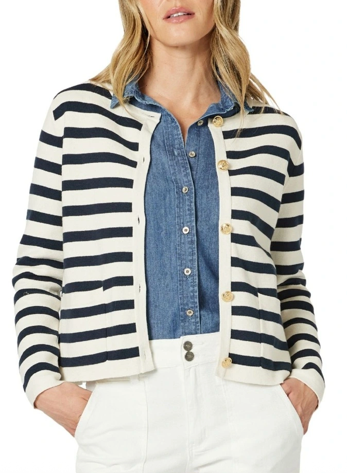CPT Cardigan Navy/Ivory (Gordon Smith)