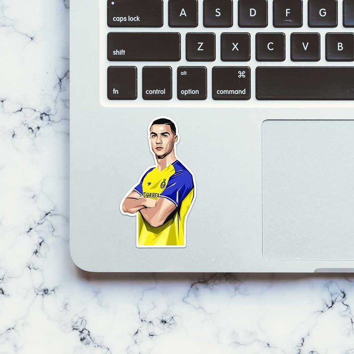 Cristiano Ronaldo Al Nassr Sticker - Stickers | STICK IT UP