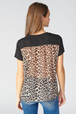 Deray T-shirt Leopard (Le Temp Des Cerises)