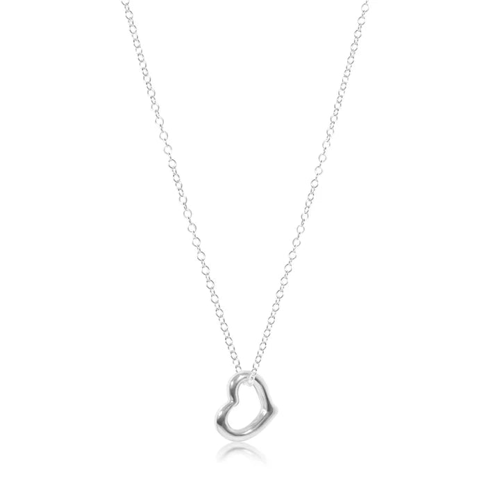 Enewton - 16in Necklace Sterling - Love Sterling Charm - Findlay Rowe Designs