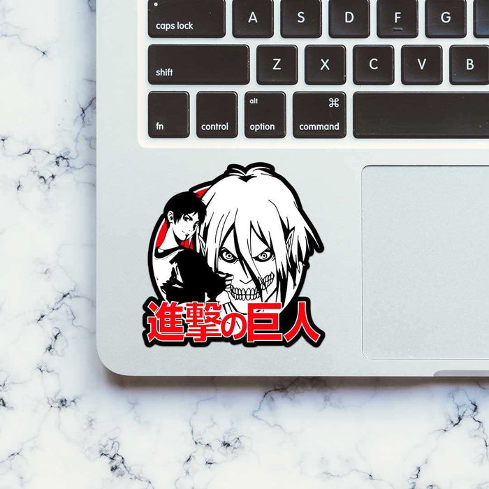 Eren Attack On Titan Sticker - Stickers | STICK IT UP