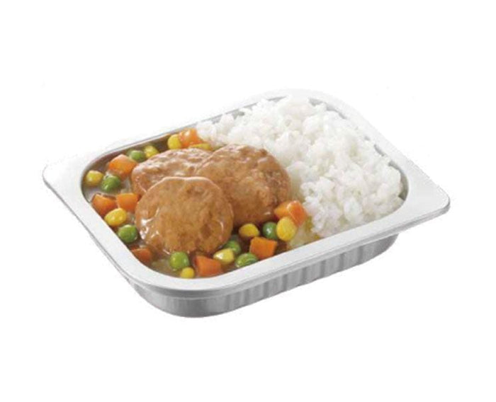 Evangelion x Rescue Foods: Japanese Hamburger Steak Food and Drink Sugoi Mart