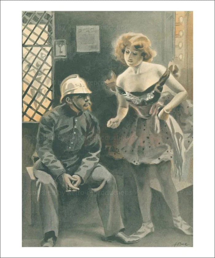 Femme de Theatre 3 - VINTAGEARTREPRINTS.COM