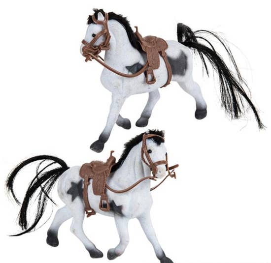 Flocked Horse