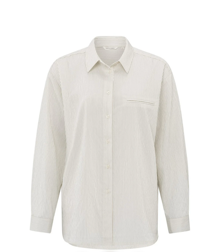 Flowy Pinstripe Blouse (Yaya)