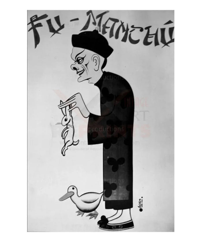 Fu Manchu, 1930 - VINTAGEARTREPRINTS.COM