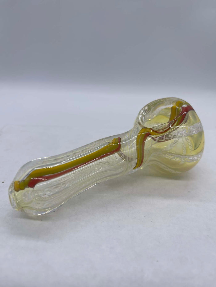 Fumed Three-Color Stripe Ribbon Spoon