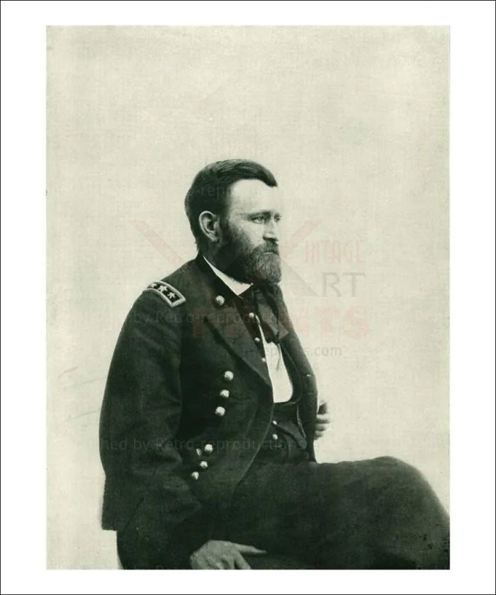 General Ulysses Simpson Grant - VINTAGEARTREPRINTS.COM