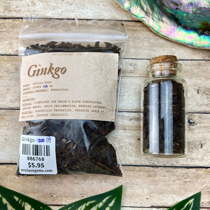Ginkgo - 0.8 oz - The Bead N Crystal & Enclave Gems