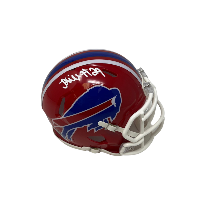 Jalon Kilgore Signed Buffalo Bills Red Throwback Speed Mini Helmet