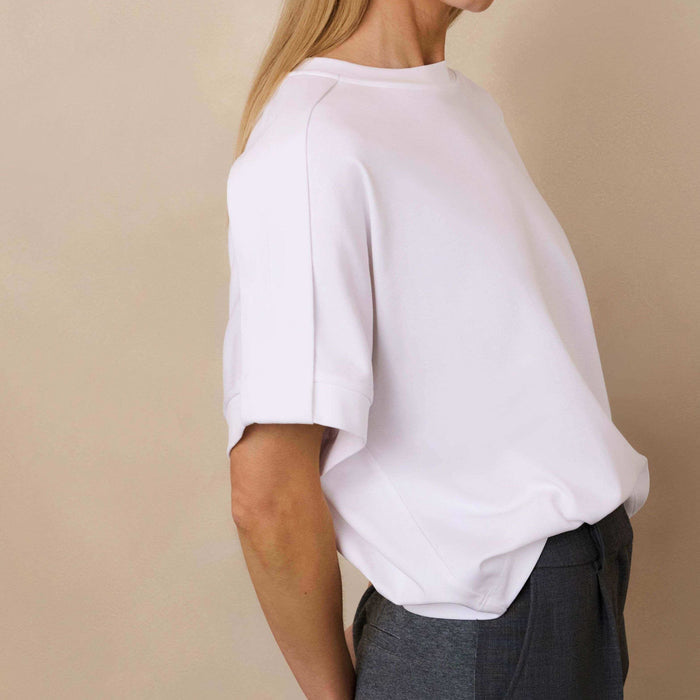 Jersey Top with Folded Detail (Yaya)