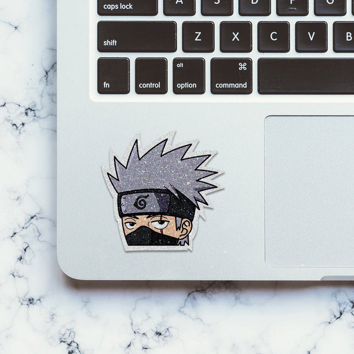 Kakashi Glitter Sticker - Glitter Stickers | STICK IT UP