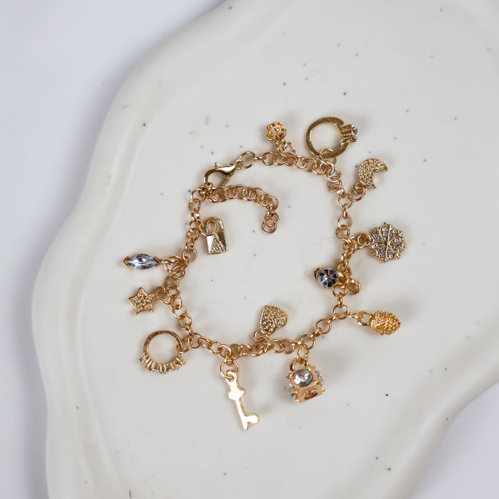 Key Charm Bracelet (Gizelle)