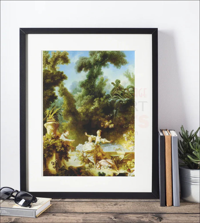 La poursuite - VINTAGEARTREPRINTS.COM