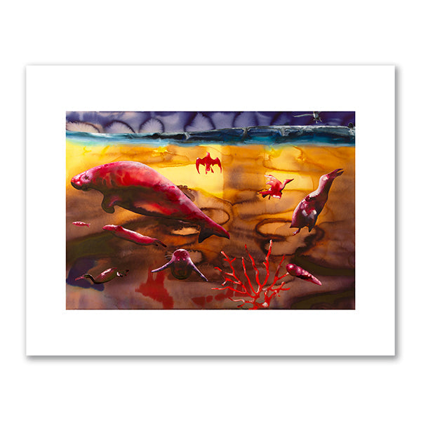 Alexis Rockman, Legacy, 2021, Mystic Seaport Museum. © Alexis Rockman. Fine Art Prints in various sizes by Museums.Co