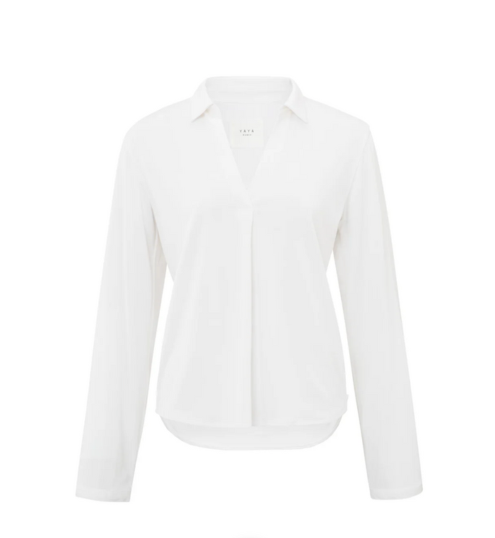 Long Sleeve V-neck Top (Yaya)
