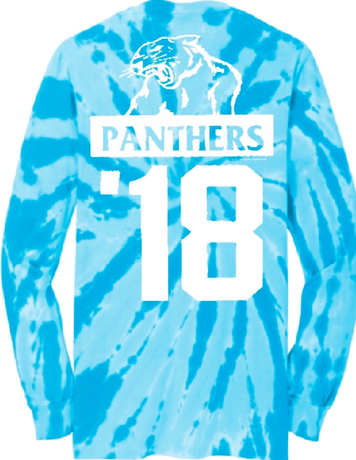 Oak Hill Long Sleeve Tie Dye Tee Lax 2018