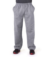 Open Bottom Sweatpants With Pockets