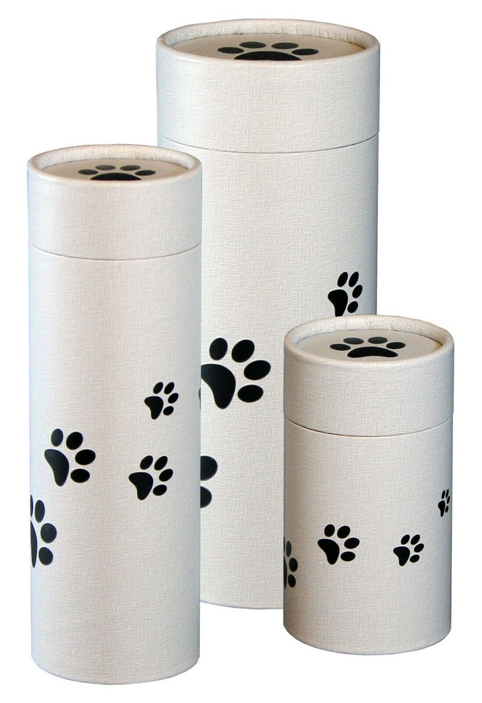 Paws Small 40 Cubic Inches Biodegradable Scattering Tube for Ashes