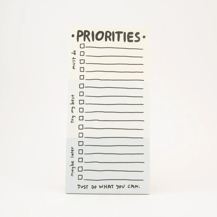 People I’ve Loved - Priorities Notepad - La Lovely Vintage