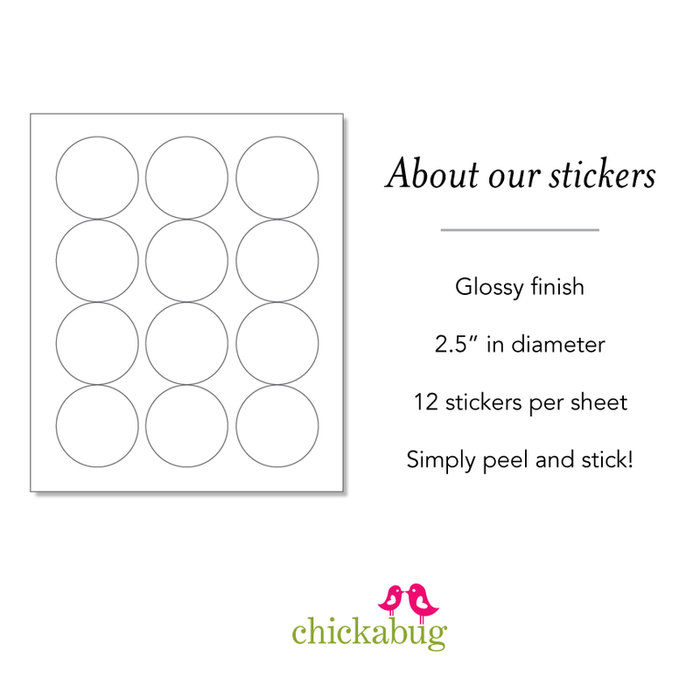 Peppermint Stripe Christmas Food & Baking Gift Labels