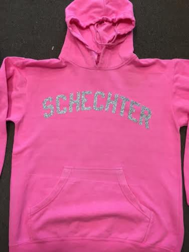 Schechter Hoodie with Glitter Schechter