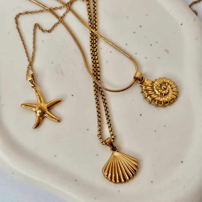 Sea Shell Necklace Small (Gizelle)