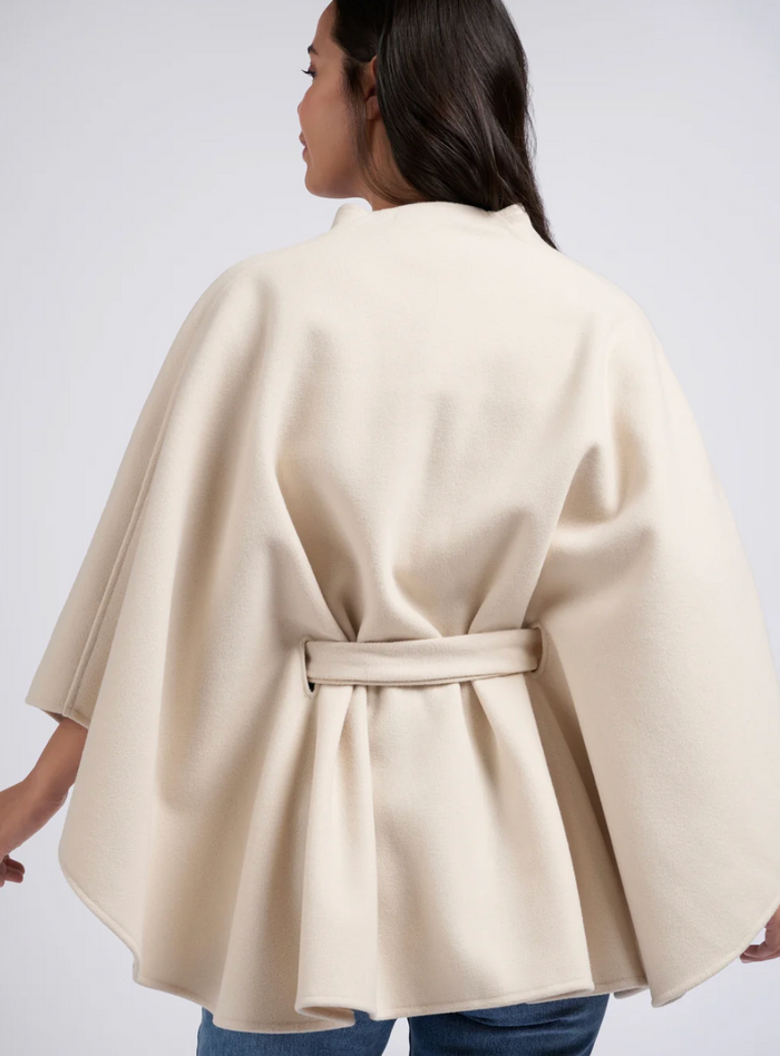 Soft V-neck Poncho (Yaya)