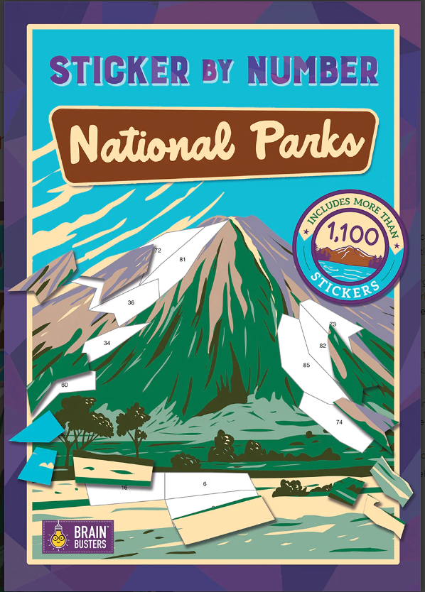 Sticker by Number National Parks