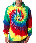 Tie Dye Hooded Sweashirt