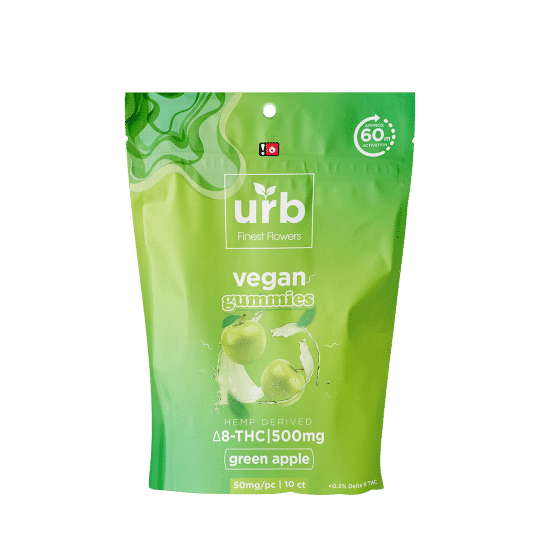 Urb Delta8 Vegan Gummies 500mg