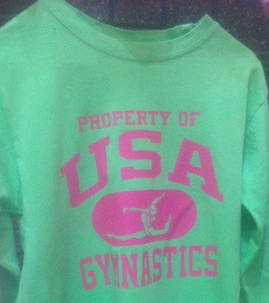 USA GYMNASTICS SHIRT