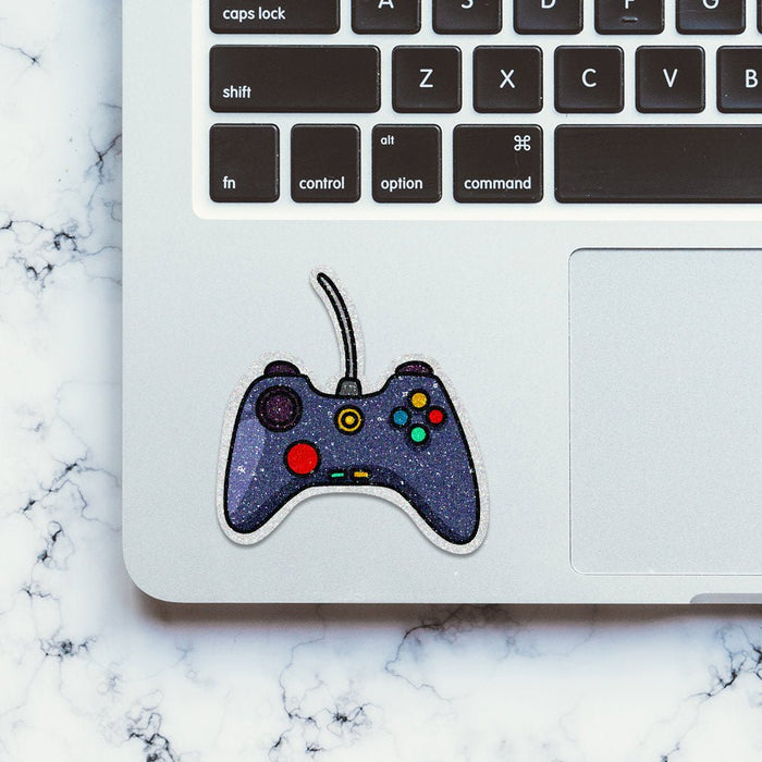 Video Game Glitter Sticker - Glitter Stickers | STICK IT UP