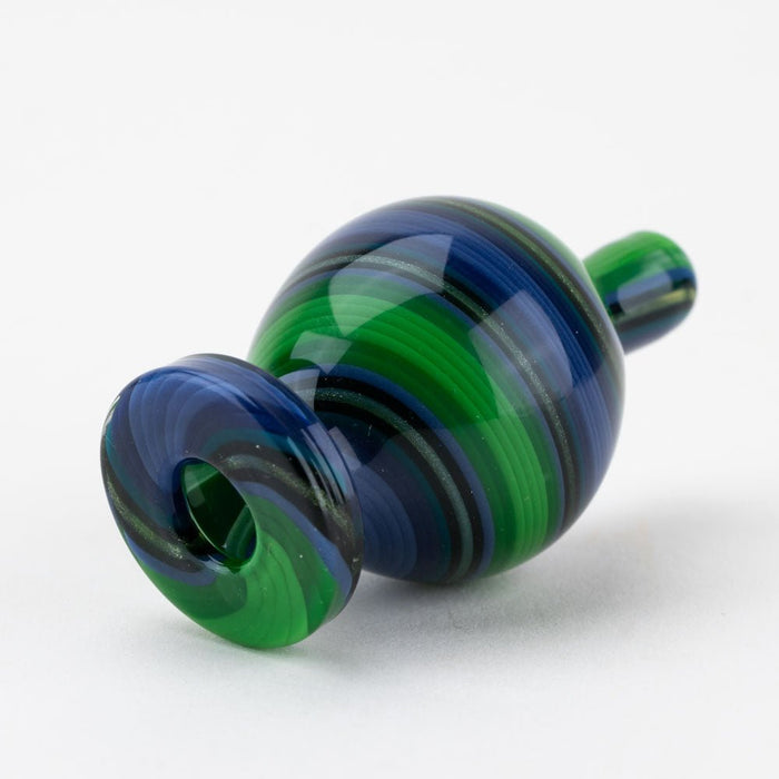 Vigil Glass River Flown Bubble Cap - Empire Smokes