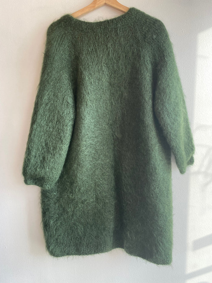 Vintage 60's Green Mohair Sweater - La Lovely Vintage