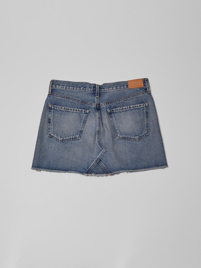 Vintage Citizens of Humanity Denim Mini Skirt