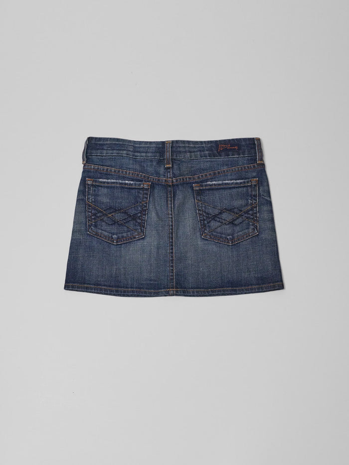 Vintage Citizens of Humanity Jean Skirt