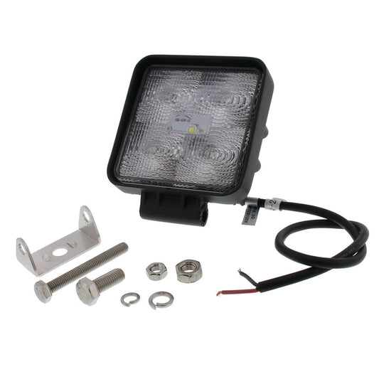 12V LED Work Light - 750 lumens - Square