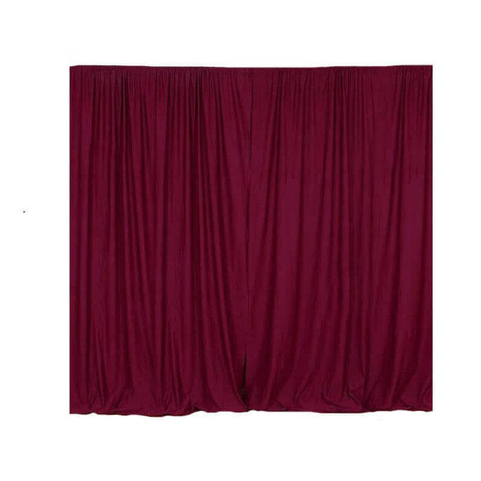 Burgundy backdrop curtain for events and photography