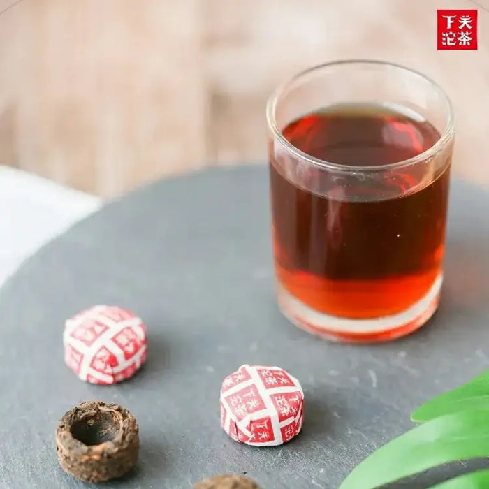 2026 XiaGuan Wei Tuo (Mini Tuo) 200g /Bag Puerh Ripe Tea Shou /Shu Cha - photo 3