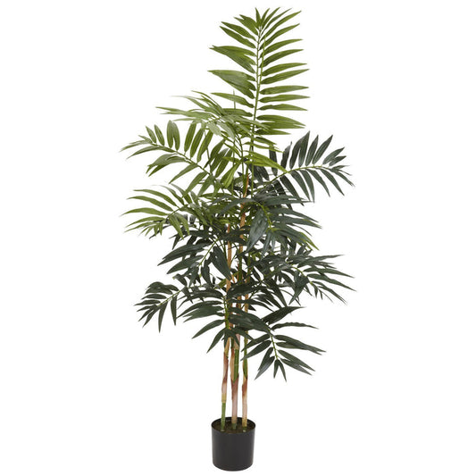 4' Artificial Bamboo Palm Silk Tree