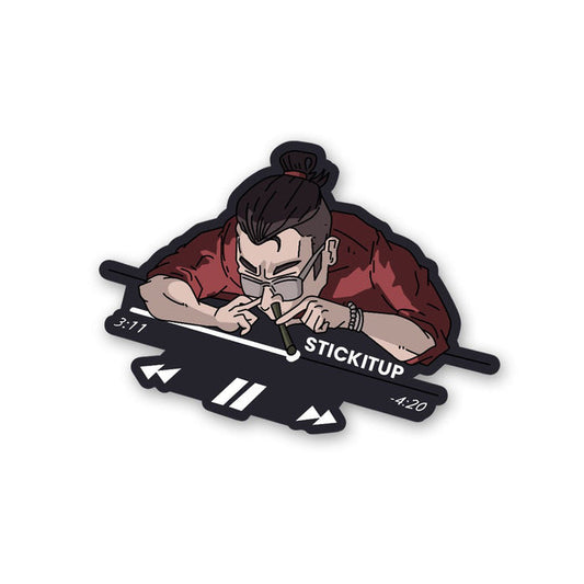 4:20 Music Sticker - Stickers | STICK IT UP