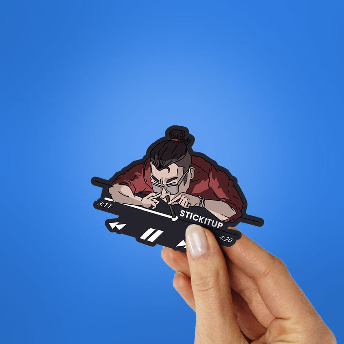 4:20 Music Sticker - Stickers | STICK IT UP