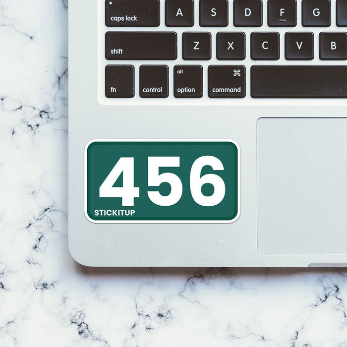 456 Sticker - Stickers | STICK IT UP