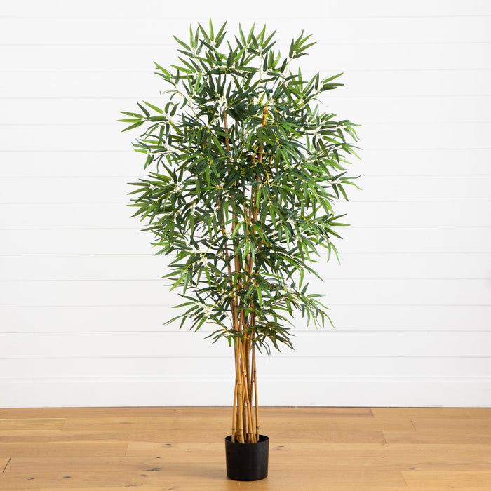 5' Fancy Style Bamboo Silk Tree